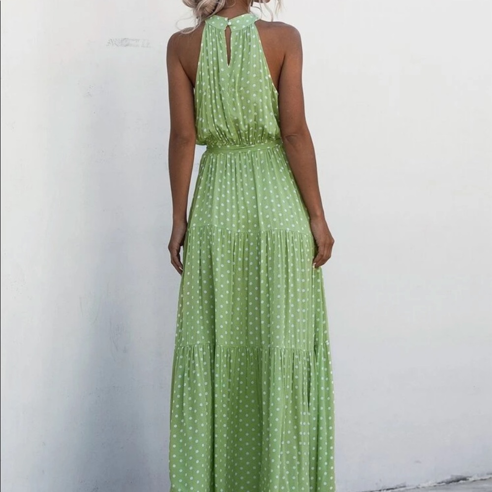 Halter maxi Dress - Picture 7 of 8